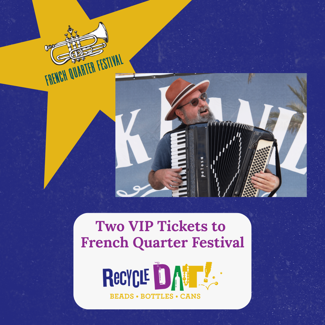 Two VIP tickets to French Quarter Festival