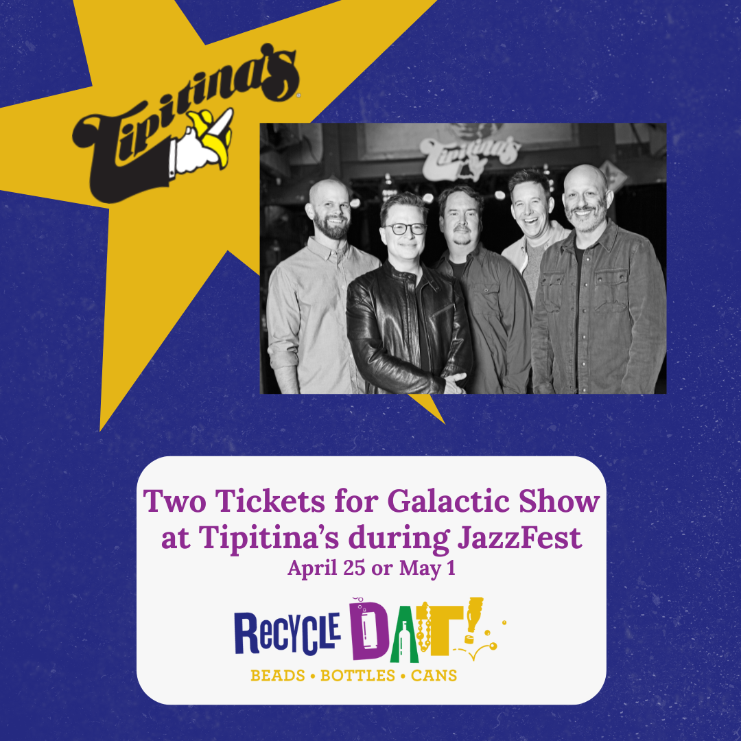 Two tickets for Galactic show at Tipitina's during JazzFest